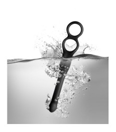 Analvibrator „The Vibe“ mit Penis- und Hodenring, multi-flexibel