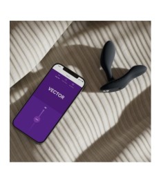 Vibro-Analplug „Vector+“ mit Fernbedienung, kompatibel mit We-Vibe App