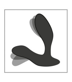 Vibro-Analplug „Vector+“ mit Fernbedienung, kompatibel mit We-Vibe App