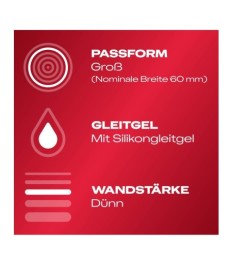 Kondome „Gefühlsecht XXL“