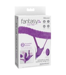 Vibro-String „Ultimate G-Spot Butterfly Strap-on“ mit Fernbedienung