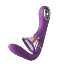 Vibrator „Her Ultimate Pleasure Pro“ mit 2 Klitoris-Saugschalen