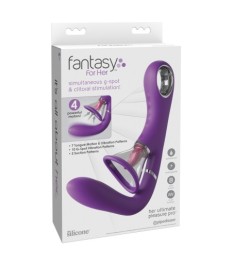 Vibrator „Her Ultimate Pleasure Pro“ mit 2 Klitoris-Saugschalen
