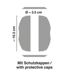 Masturbator „Donut" mit 2 Motoren