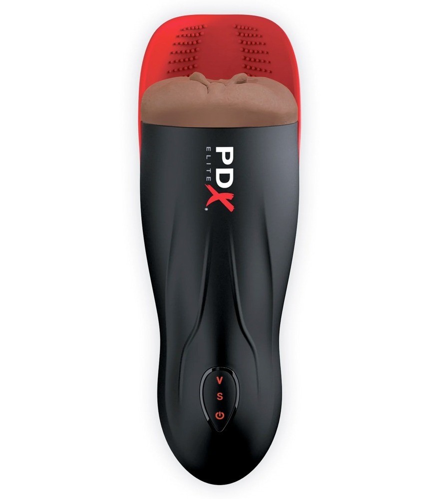 Masturbator "Fuck-O-Matic 2" mit Hyper Pulse Massage für die Hoden