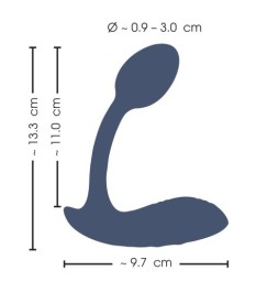 „RC Bendable Panty Vibrator“ mit Fernbedienung