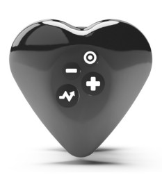 Auflegevibrator "Heart's Desire" mit E-Stim
