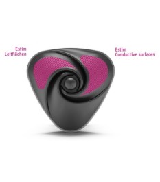Auflegevibrator "Heart's Desire" mit E-Stim