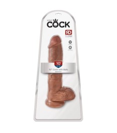 Dildo „10" Cock with Balls“, 25,4 cm