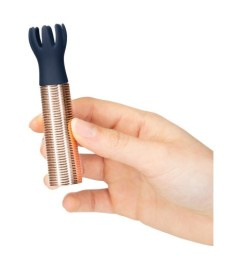 Vibrator „Desires“ mit 5 Silikon-Aufsätzen