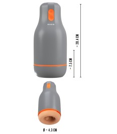 Eichelvibrator „Glans Masturbator with 2 Functions“ mit Super Squeeze-