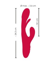 „Rabbit Vibrator with G-Spot Stimulation“ mit Flicking-Tounge-Funktion