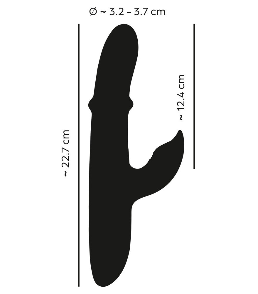 „RC Thrusting Butt Plug with Vibration“ mit Fernbedienung