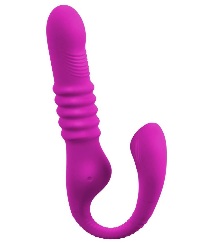 Stoßvibrator „3 Function“ mit klopfendem Klitoris-Stimulator