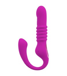 Stoßvibrator „3 Function“ mit klopfendem Klitoris-Stimulator