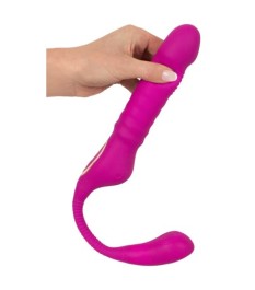 Stoßvibrator „3 Function“ mit klopfendem Klitoris-Stimulator