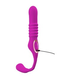 Stoßvibrator „3 Function“ mit klopfendem Klitoris-Stimulator