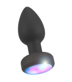 Analvibrator „RC Flashing Butt Plug“ mit flackerndem LED-Licht