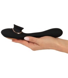 Biegsamer Klit-Vibrator mit beweglicher Zunge