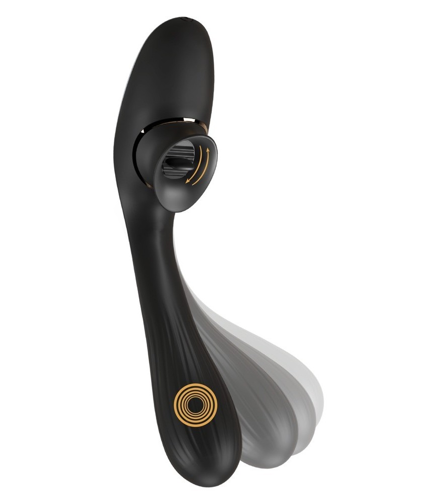 Vibrator „RC G-&P-Spot“ mit Klitoris-/Hodenstimulator