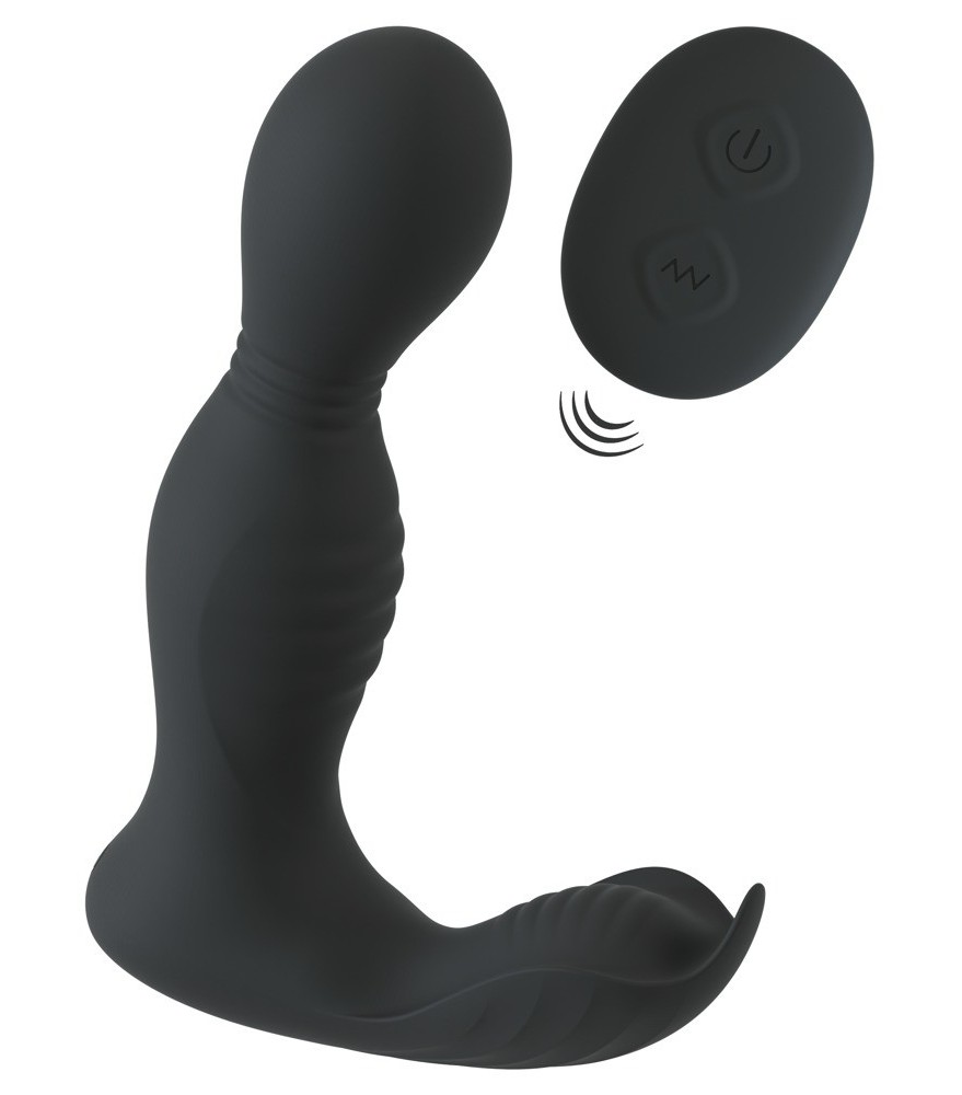 Analvibrator „RC Butt Plug with 2 Functions“ mit Rotation