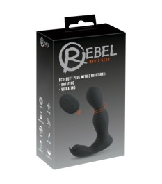 Analvibrator „RC Butt Plug with 2 Functions“ mit Rotation