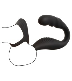 Prostata-Vibrator mit Perineum-Vibrator und Penis-/Hodenring