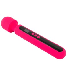 Massagestab „Pink Sunset Wand Vibrator“ mit Digital-Display
