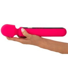 Massagestab „Pink Sunset Wand Vibrator“ mit Digital-Display