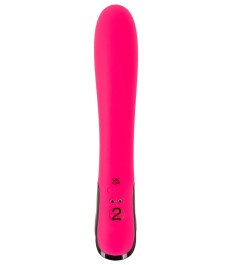 Vibrator „Pink Sunset G-Spot“ mit Digital-Display