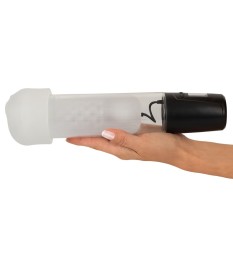Penispumpe „Automatic Masturbation Pump“ inklusive Vibro-Vagina-Sleeve