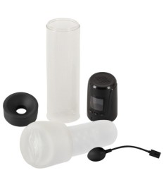 Penispumpe „Automatic Masturbation Pump“ inklusive Vibro-Vagina-Sleeve