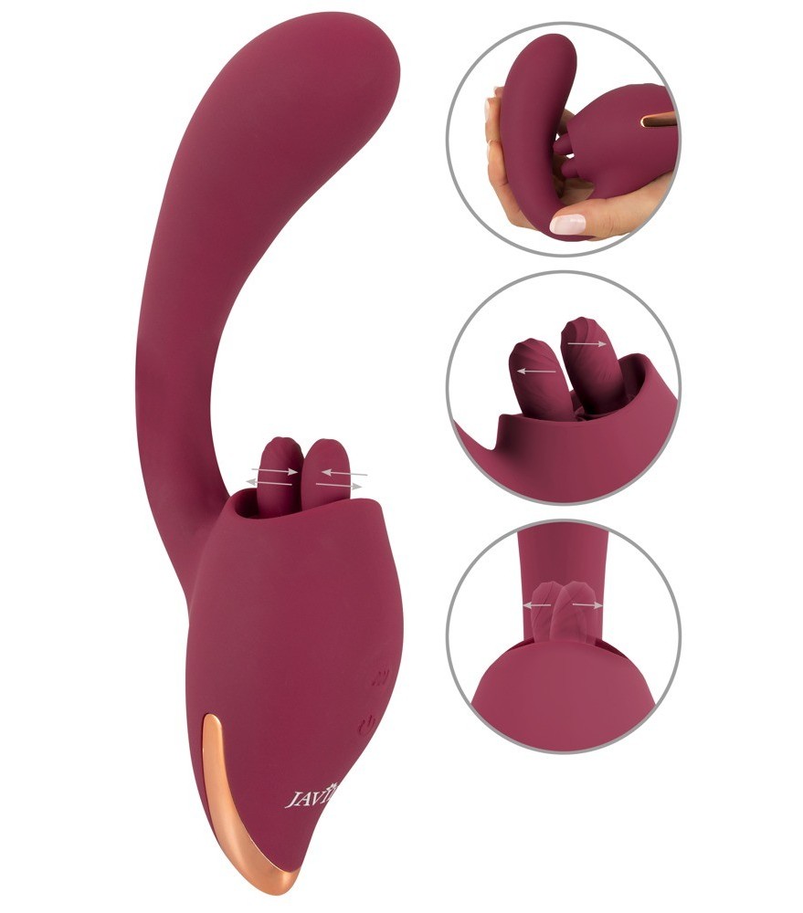 Vibrator mit innovativer Licking-Funktion für Klitoris