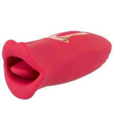 Auflegevibrator „Oral Fun“ mit Moving-Lips & Vibro-Zunge