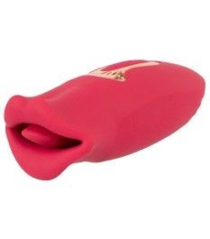 Auflegevibrator „Oral Fun“ mit Moving-Lips & Vibro-Zunge