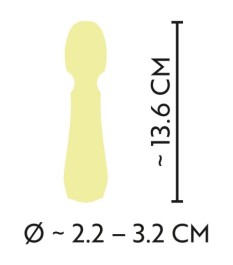 Minivibrator mit beweglichem Massagekopf