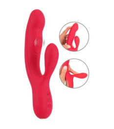 Rabbitvibrator mit Klopf-Funktion