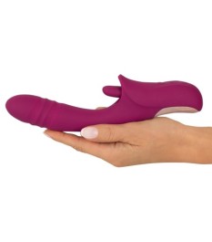 Stoßvibrator mit Vibro-Zunge für Klitoris