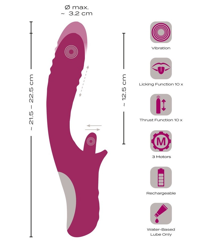 Vibrator „Oral Fun“