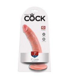 Naturdildo 7" Cock mit Saugfuß