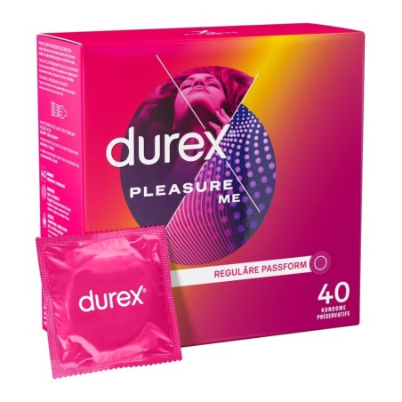 Kondome „Pleasure Me“ mit Noppen und Rillen