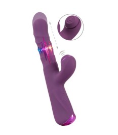 Rabbitvibrator mit Stoß- und Klopf-Funktion