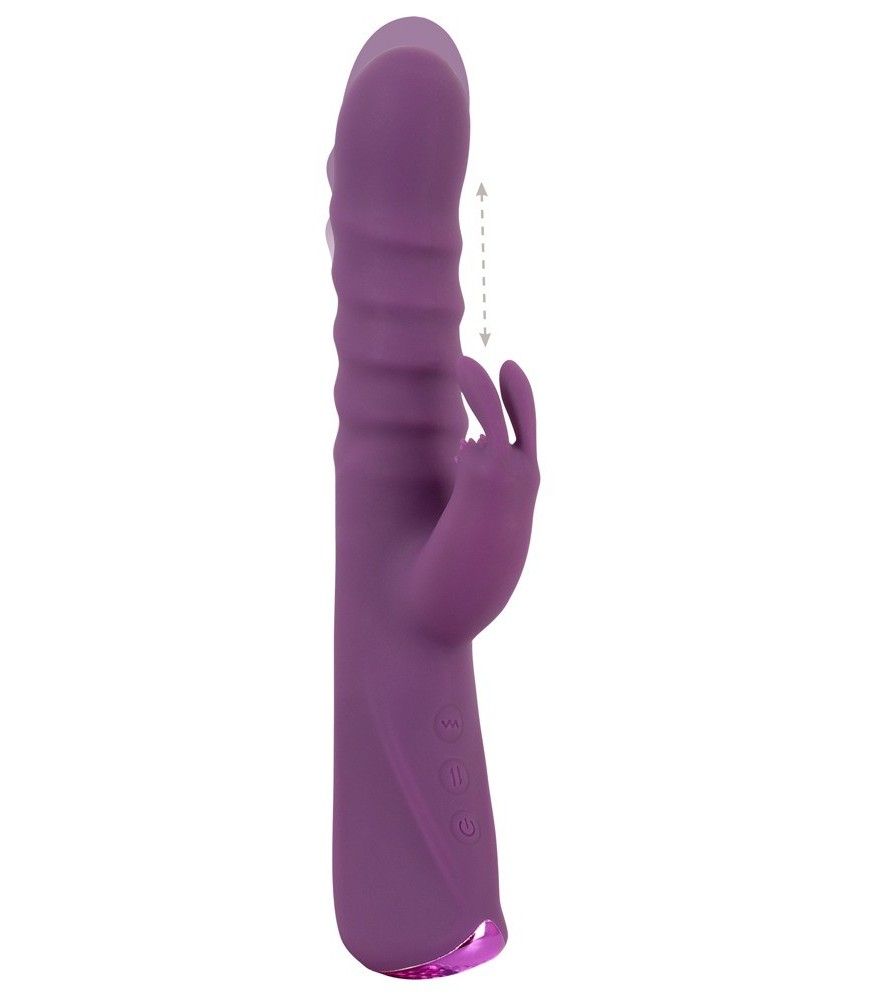 Rabbitvibrator mit Stoßfunktion
