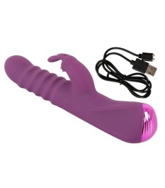 Rabbitvibrator mit Stoßfunktion