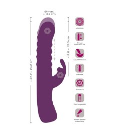 Rabbitvibrator mit Stoßfunktion