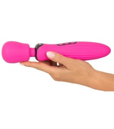Massagestab „Wand-Vibrator“ mit beweglichem Massagekopf