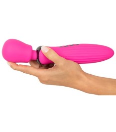 Massagestab „Wand-Vibrator“ mit beweglichem Massagekopf