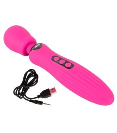 Massagestab „Wand-Vibrator“ mit beweglichem Massagekopf