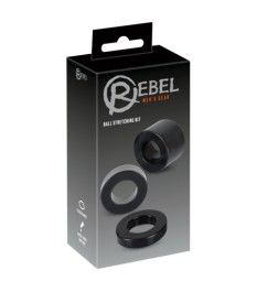 3-teiliges Hodenring-Set „Ball Stretching Kit“, dehnbar