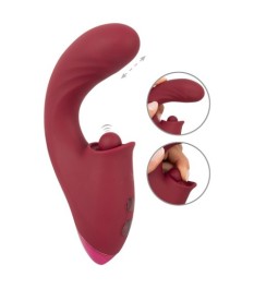 Stoßvibrator mit klopfendem Klitoris-Stimulator